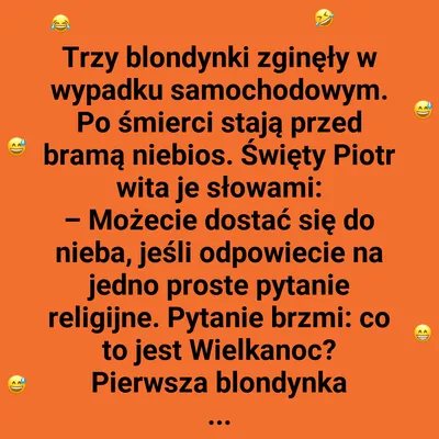 Blondynki na niebiańskim egzaminie