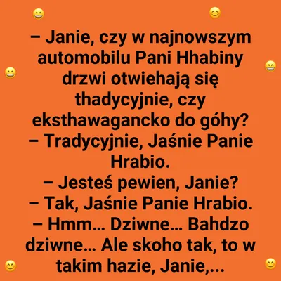 Co Hrabia odkrył po imprezie?