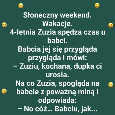 Co rośnie razem z Zuzią? 😉