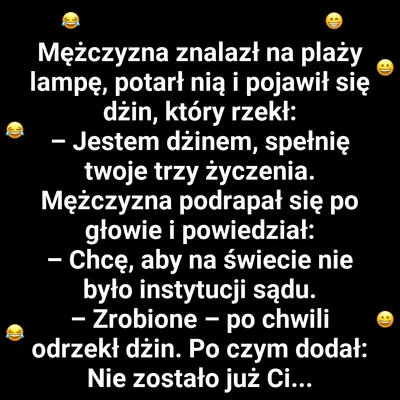 Dżin i sprytna pułapka