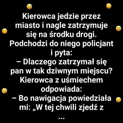 Gdy GPS ma poczucie humoru