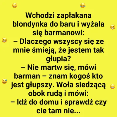 Jak blondynka wyśmiała rudą