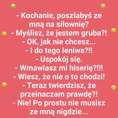 Jak nie zapraszać na trening