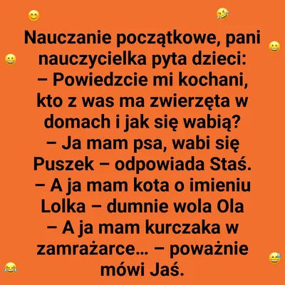 Jaś i jego „domowy” pupil