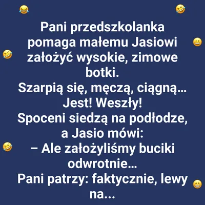 Jasio i jego zimowe wyzwanie