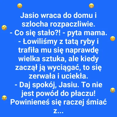 Jasiowy powód do śmiechu