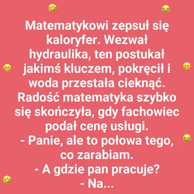 Kaloryfer, klucz i całki