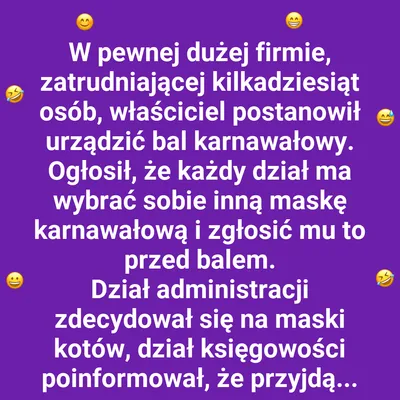 Karnawał w firmie