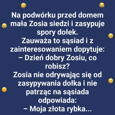 Mała Zosia i wielki dołek