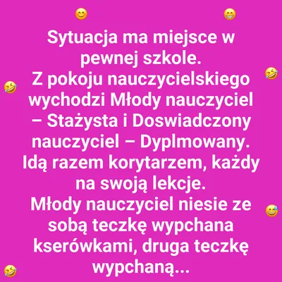 Nauczycielskie podejście