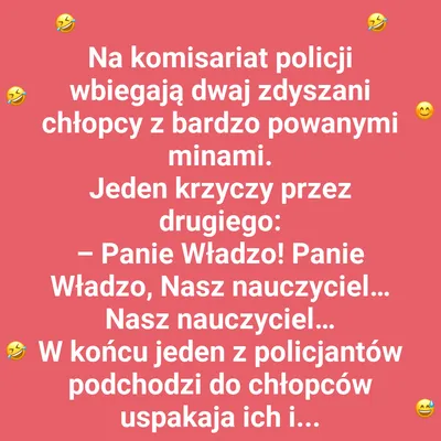 Niespodziewana wizyta na komisariacie – co z nauczycielem?