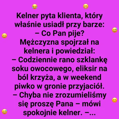 Niewinne pytanie, zaskakująca odpowiedź