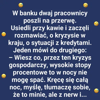 Nocne rozterki bankowców