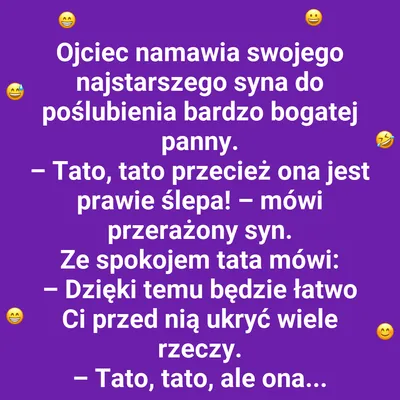 Ojciec przekonuje syna do małżeństwa