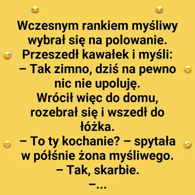 Poranek pełen niespodzianek