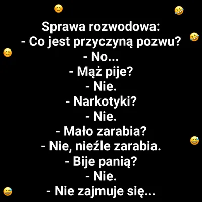 Rozwód przez wyraz twarzy