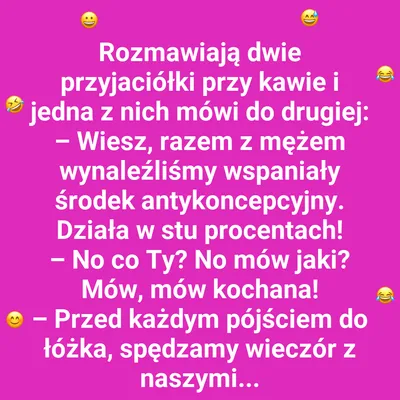 Skuteczny środek antykoncepcyjny, który zawsze działa