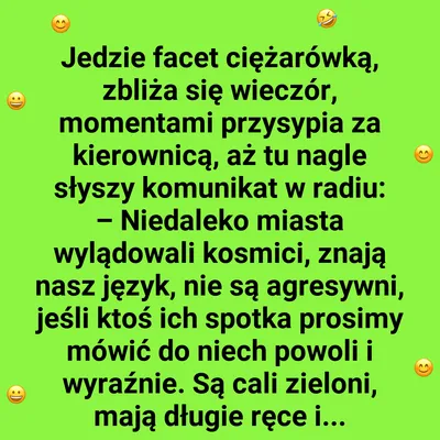 Spotkanie z "kosmitą" w lesie