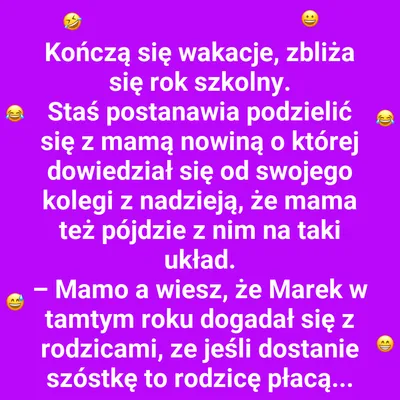 Stasiu i wakacyjna matematyka