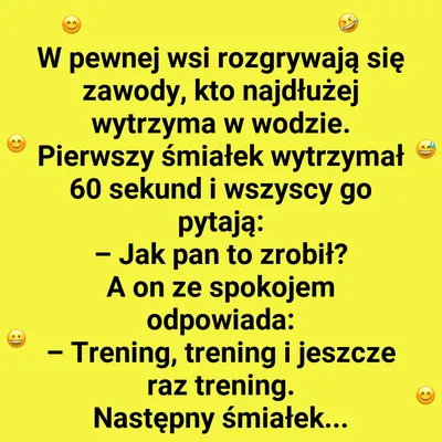 Trening czy przypadek?