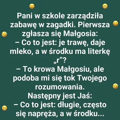 Zagadki na wesoło