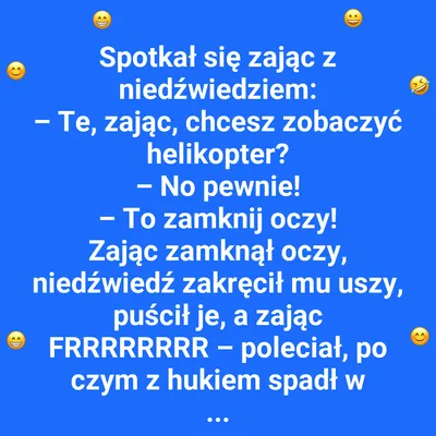 Zajączek spotkał niedźwiedzia