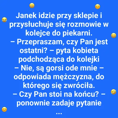 Zwykła kolejka, niezwykła wymiana zdań